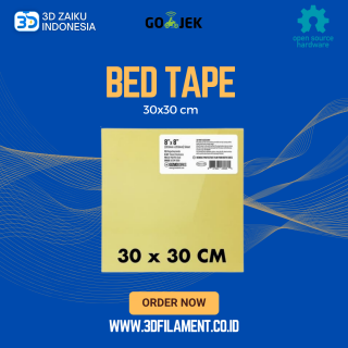 PEI Ultem Bed Tape Rekomendasi untuk 3D Printer Bed 30x30 cm